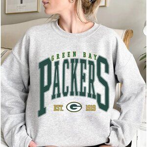 Vintage Green Bay Packers NFL Sweatshirt, Retro Green Bay Football Sweatshirt